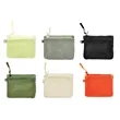 Mesh Nylon Zipper Coin Pouch with Wrist Strap | https://www.bestnamebadges.com
