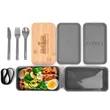 Wheat Straw Bento Box | https://www.bestnamebadges.com