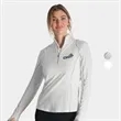 Zero Restriction® Renae Space-Dyed Stretch Zip Mock Pullover | https://www.bestnamebadges.com