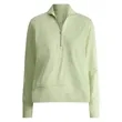 Zero Restriction® Jolie Vintage Rounded Collar Sweatshirt | https://www.bestnamebadges.com