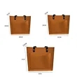 Felt tote bag with handles | https://www.bestnamebadges.com