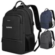 Business Laptop Backpack with USB Port | https://www.bestnamebadges.com