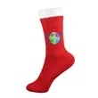 Recycled Full Color Athletic Crew Sock | https://www.bestnamebadges.com