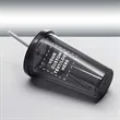 16 oz Custom Double Wall Acrylic Tumblers With Straw | https://www.bestnamebadges.com