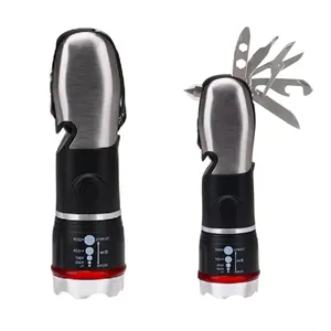 9-In-1 Emergency  Multi-Tool 2.0 COB LED Flashlight