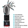 9-In-1 Emergency  Multi-Tool 2.0 COB LED Flashlight | https://www.bestnamebadges.com