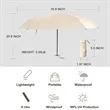 Mini Umbrella with Case,Lightweight Folding Sun | https://www.bestnamebadges.com