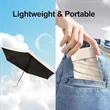 Mini Umbrella with Case,Lightweight Folding Sun | https://www.bestnamebadges.com