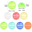 Double-Opener Reusable Refillable Silicone Water Balloons | https://www.bestnamebadges.com
