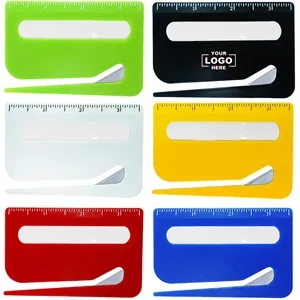 Letter Opener Envelope Slitter with Concealed Blade