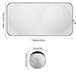 Car Windshield Sunshade | https://www.bestnamebadges.com