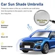 Large Foldable Car Sun Shade Windshield Umbrellas | https://www.bestnamebadges.com