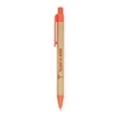 Eco Kraft Paper Ballpoint Pen | https://www.bestnamebadges.com