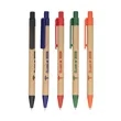 Eco Kraft Paper Ballpoint Pen | https://www.bestnamebadges.com