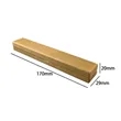 Natural Beech Wood Single Pen Gift Presentation Box | https://www.bestnamebadges.com