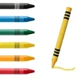 6 Pcs Wax Crayon Set In Kraft Box | https://www.bestnamebadges.com