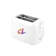 2 Slice Slim Toaster, Fits-anywhere Kitchenware | https://www.bestnamebadges.com