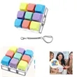 Keyboard Fidget Keychain of 9 Colors | https://www.bestnamebadges.com
