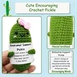 Emotional Encouraging Pickle | https://www.bestnamebadges.com