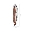 Kitchen Wine Bottle Opener Wood Handle Corkscrew Open | https://www.bestnamebadges.com