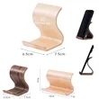 Wooden Mobile Phone Stand | https://www.bestnamebadges.com