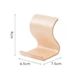 Wooden Mobile Phone Stand | https://www.bestnamebadges.com