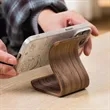 Wooden Mobile Phone Stand | https://www.bestnamebadges.com