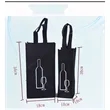 Wine Bag Single Fabric Reusable | https://www.bestnamebadges.com