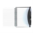 Stylish Spiral Notepad Notebook with Pen "Cupertino" | https://www.bestnamebadges.com