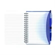 Stylish Spiral Notepad Notebook with Pen "Cupertino" | https://www.bestnamebadges.com