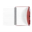 Stylish Spiral Notepad Notebook with Pen "Cupertino" | https://www.bestnamebadges.com