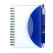 Stylish Spiral Notepad Notebook with Pen "Cupertino" | https://www.bestnamebadges.com