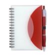 Stylish Spiral Notepad Notebook with Pen "Cupertino" | https://www.bestnamebadges.com