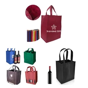 6 Bottle Wine Carrier Tote