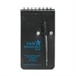 MONTEREY Pocket Sized Spiral Jotter Notepad Notebook w/ Pen | https://www.bestnamebadges.com
