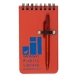 MONTEREY Pocket Sized Spiral Jotter Notepad Notebook w/ Pen | https://www.bestnamebadges.com