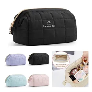 Makeup Cosmetic Bag Wide Open