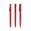 Retractable Plastic Pen With Large Flat Clip | https://www.bestnamebadges.com