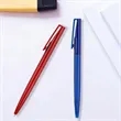 Retractable Plastic Pen With Large Flat Clip | https://www.bestnamebadges.com