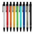Aluminum Retractable Click Action Ballpoint Pen | https://www.bestnamebadges.com