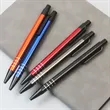 Aluminum Retractable Click Action Ballpoint Pen | https://www.bestnamebadges.com