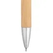 Retractable Bamboo Gel Pen | https://www.bestnamebadges.com