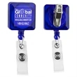 30" Cord Square Retractable Badge Reel | https://www.bestnamebadges.com