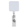 30" Cord Square Retractable Badge Reel | https://www.bestnamebadges.com