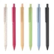 Sustainable Wheat Straw Gel Ink Pen | https://www.bestnamebadges.com