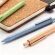 Sustainable Wheat Straw Gel Ink Pen | https://www.bestnamebadges.com