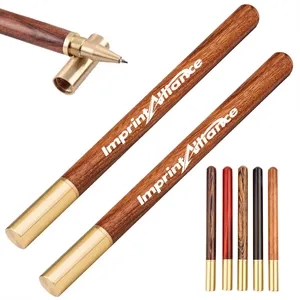 Solid Sandalwood Brass Executive Signature Pen