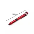 6 in 1 Tactical Multi Tool Compass LED Stylus Pen | https://www.bestnamebadges.com