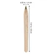 Wooden Ruler Square Carpenter Ballpoint Pen | https://www.bestnamebadges.com