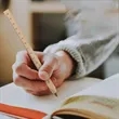 Wooden Ruler Square Carpenter Ballpoint Pen | https://www.bestnamebadges.com